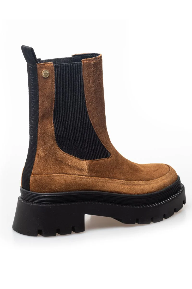 My Girl And Me Suede | Cognac | Boot fra Copenhagen Shoes - Image 3