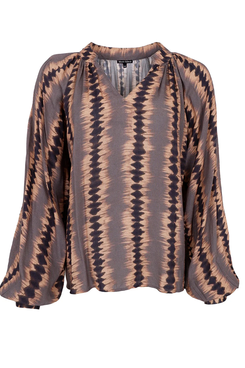 Nadine Blouse | Grey | Bluse fra Black Colour - Image 2