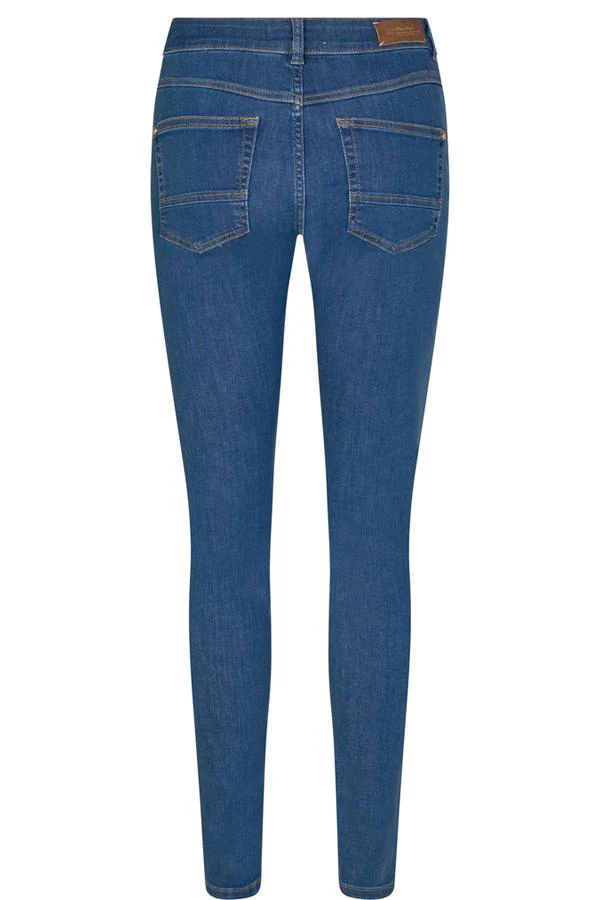 Naomi Cover Jeans | Blue | Jeans fra Mos Mosh - Image 4