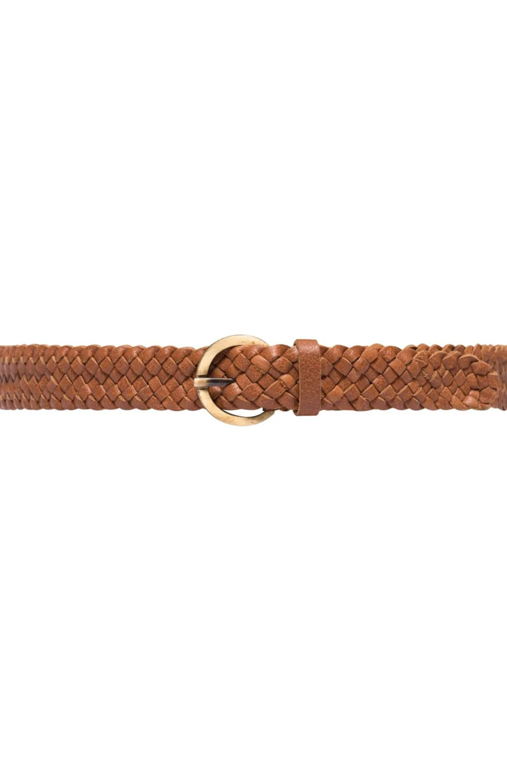 Narrow belt 15242 | Cognac - Image 2