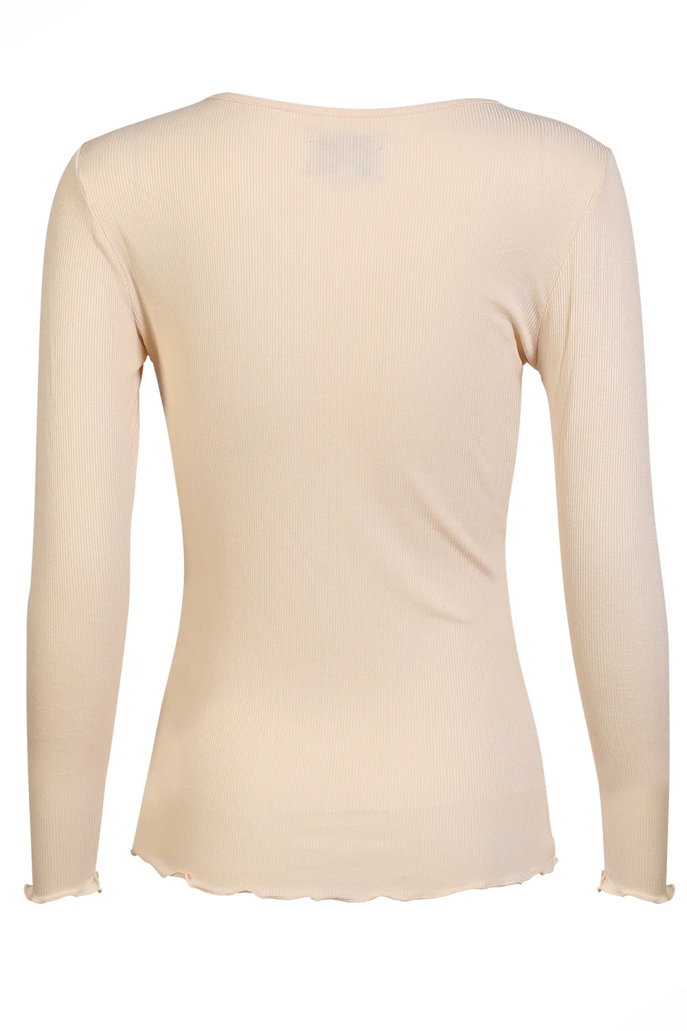 Natalia Ls Round Neck  Blouse | Ivory | Bluse fra Liberté - Image 3
