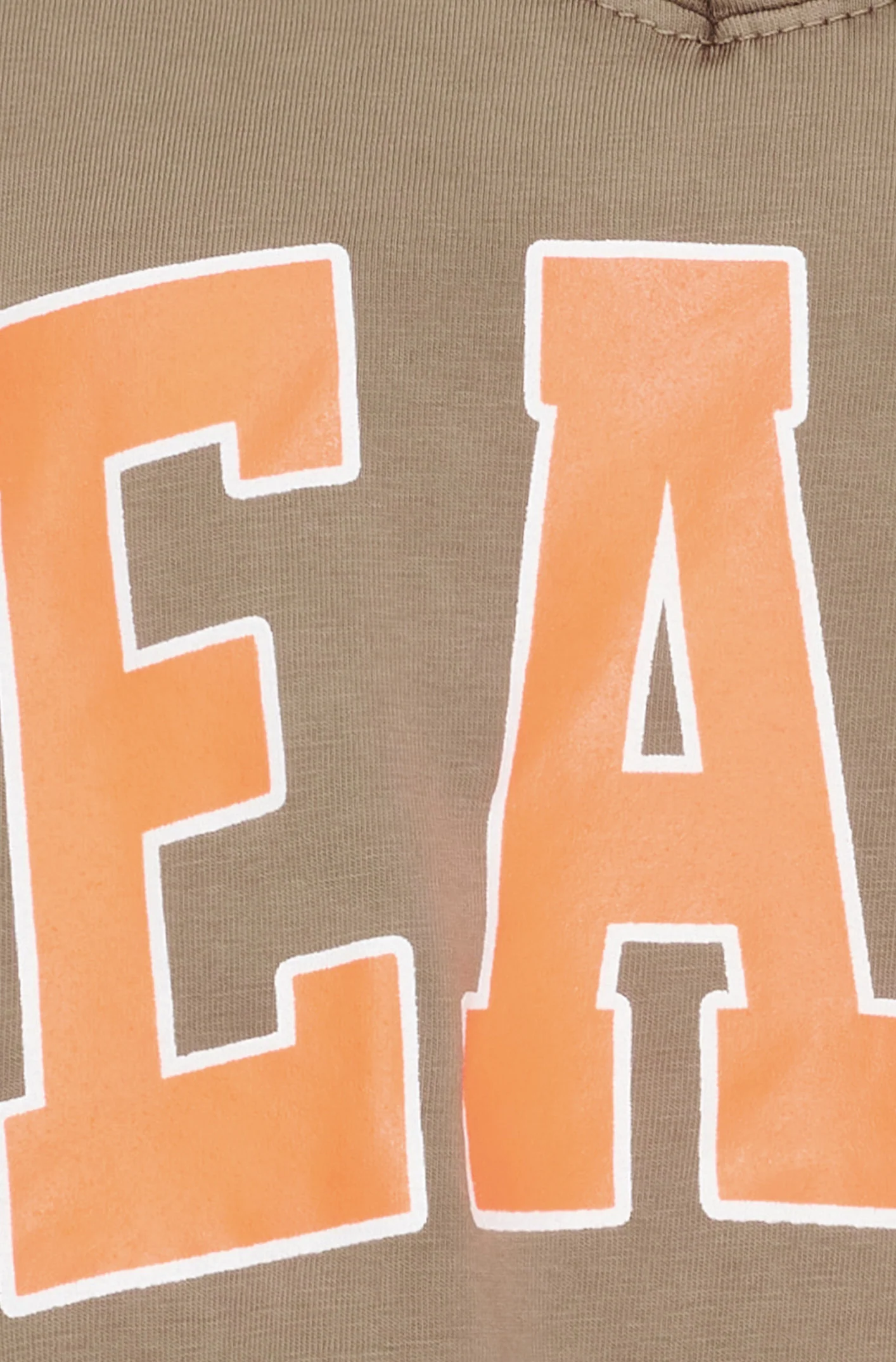 Nella Tee | Marrone/Arancio | T-shirt fra Marta du Chateau - Image 2