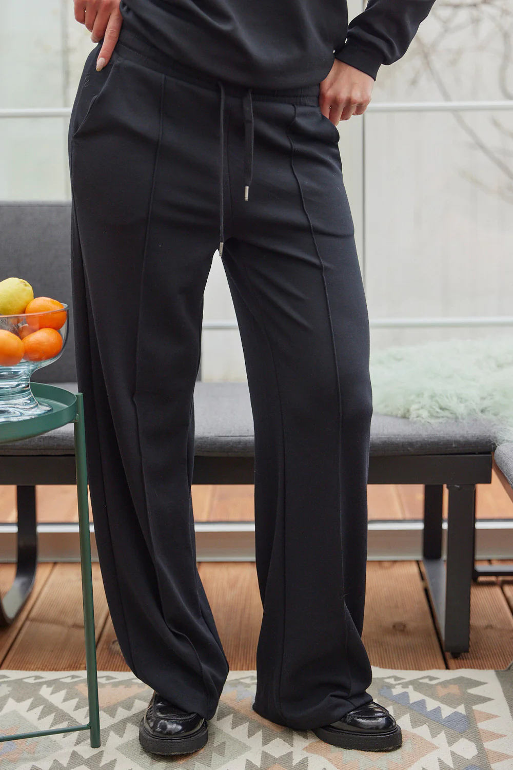 Tini Wide Pants | Sort | Bukser fra Statebird - Image 8