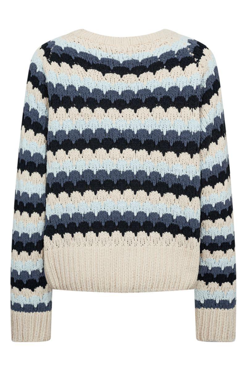Nezzy Pullover 206304 | Moonbeam W. Salute | Strik fra Freequent - Image 2