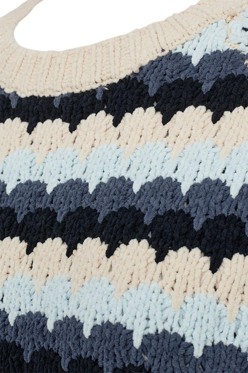 Nezzy Pullover 206304 | Moonbeam W. Salute | Strik fra Freequent - Image 3