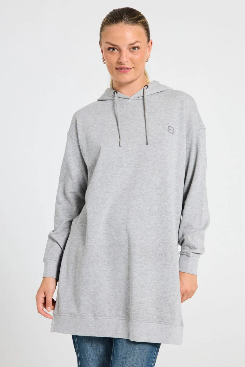 Nice Pullover 204837 | Medium Grey mlg. | Strik fra Freequent - Image 3