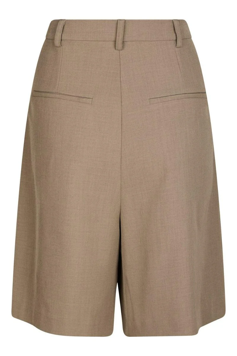 Nika Structure Bermuda Shorts | Dark Taupe | Shorts fra Neo Noir - Image 5