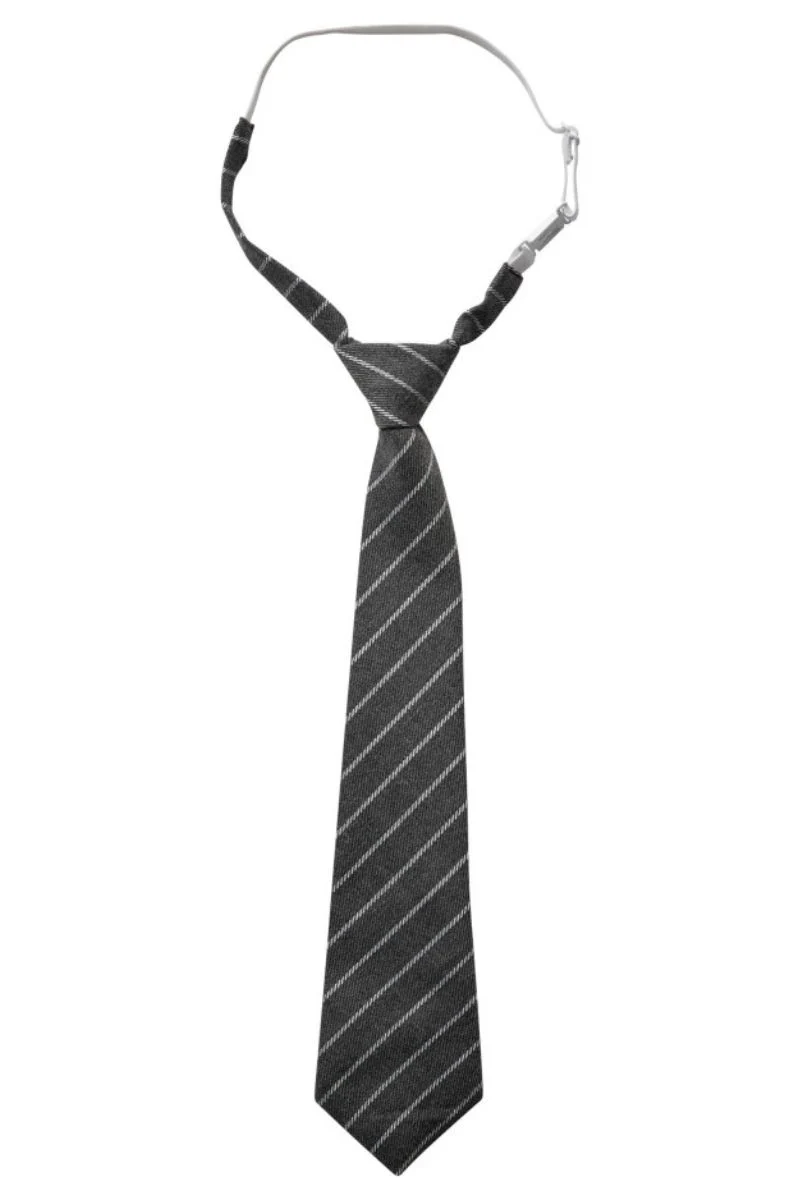 Nila Stripe Tie 39050 | Mid Grey | Slips fra Co'couture - Image 2