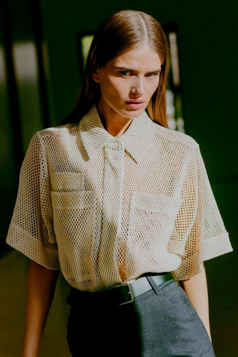Nina Shirt 203713 | Peyote | Skjorte fra Copenhagen Muse - Image 10