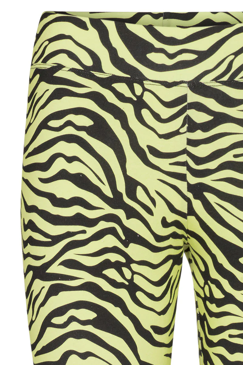Ninni-Legging | Yellow Zebra | Leggings fra Liberté - Image 3