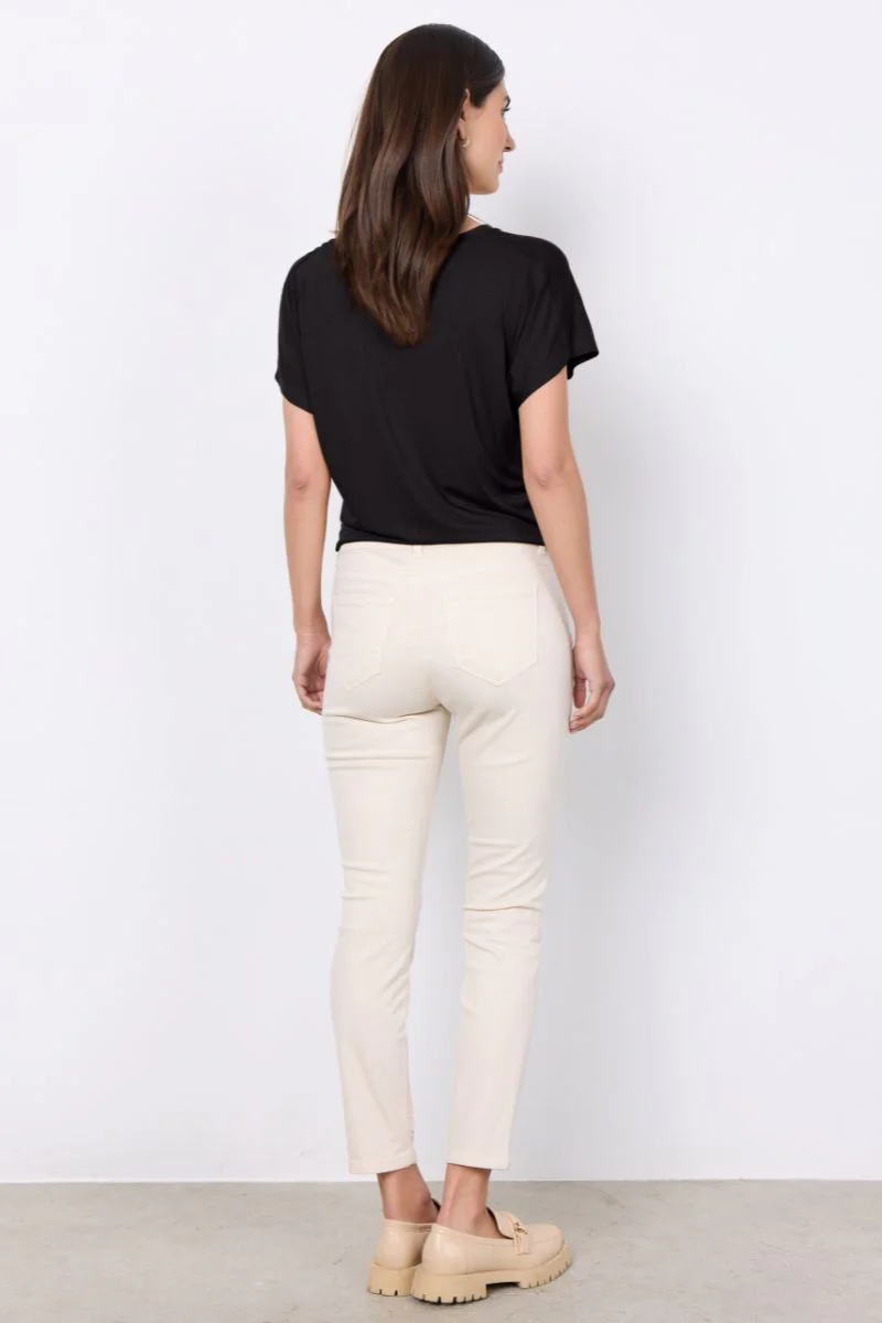 Lara Jeans | Cream | Jeans fra French Laundry - Image 6