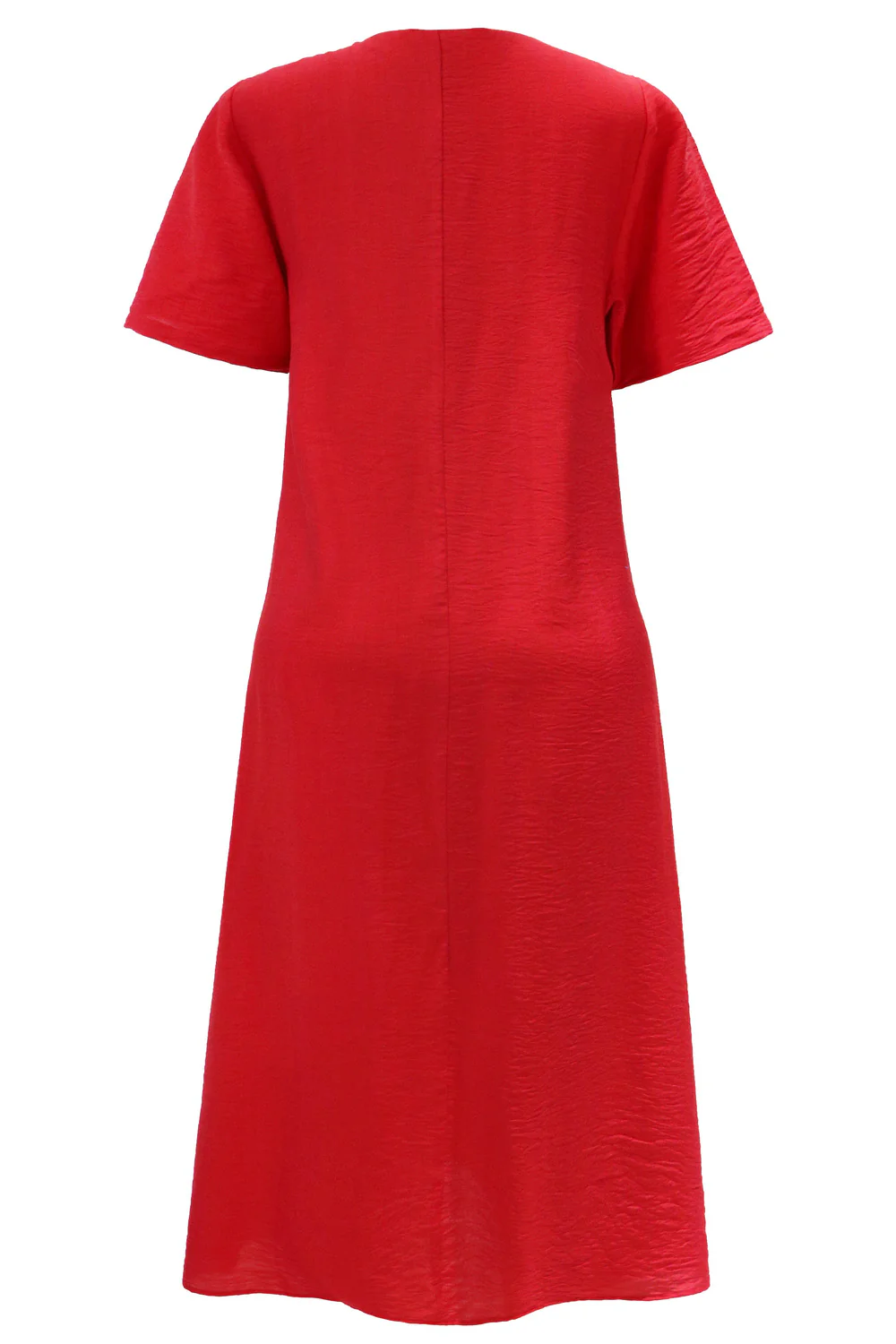 Notti Ss Dress | Lobster Red - Image 4
