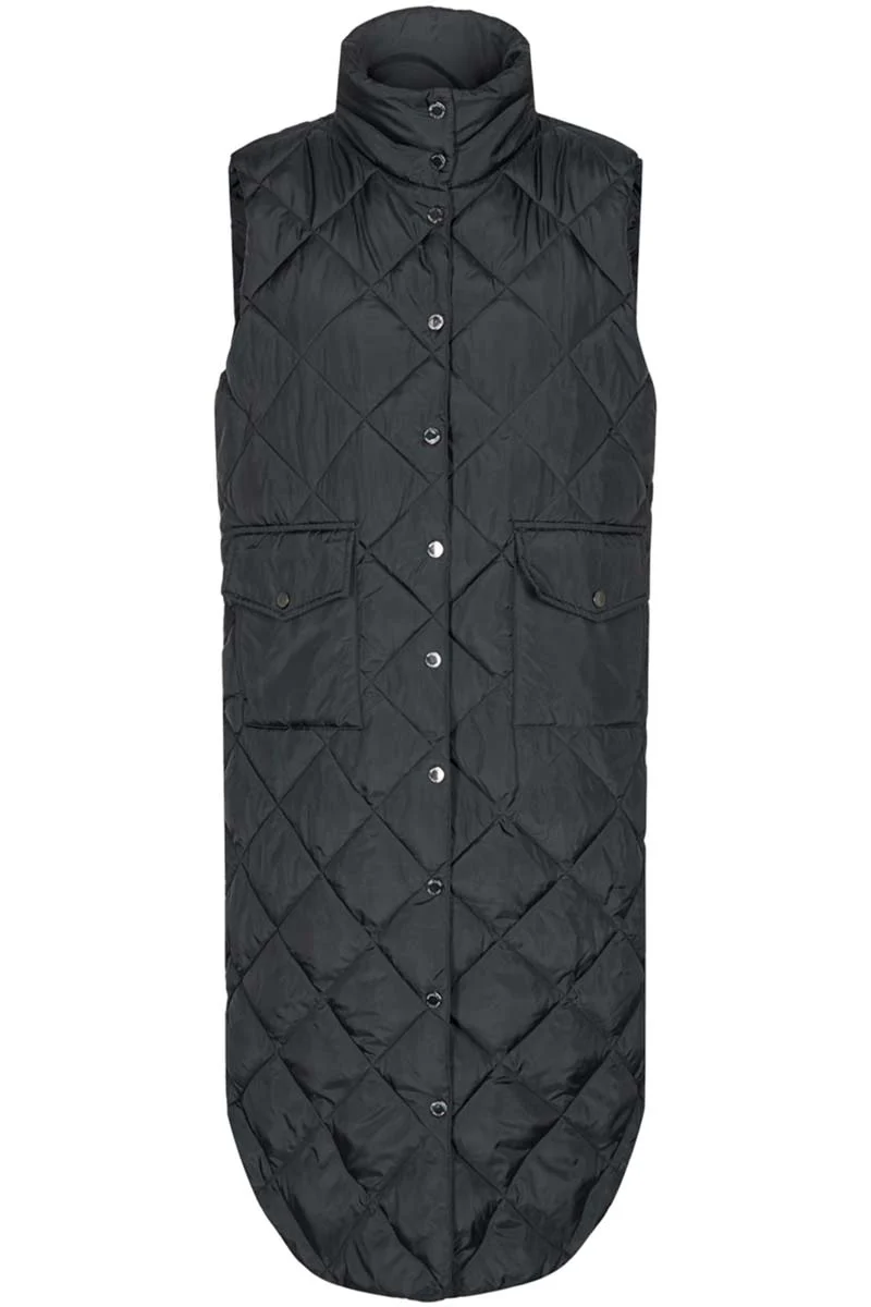 Olga Wa | Black | Vest fra Freequent