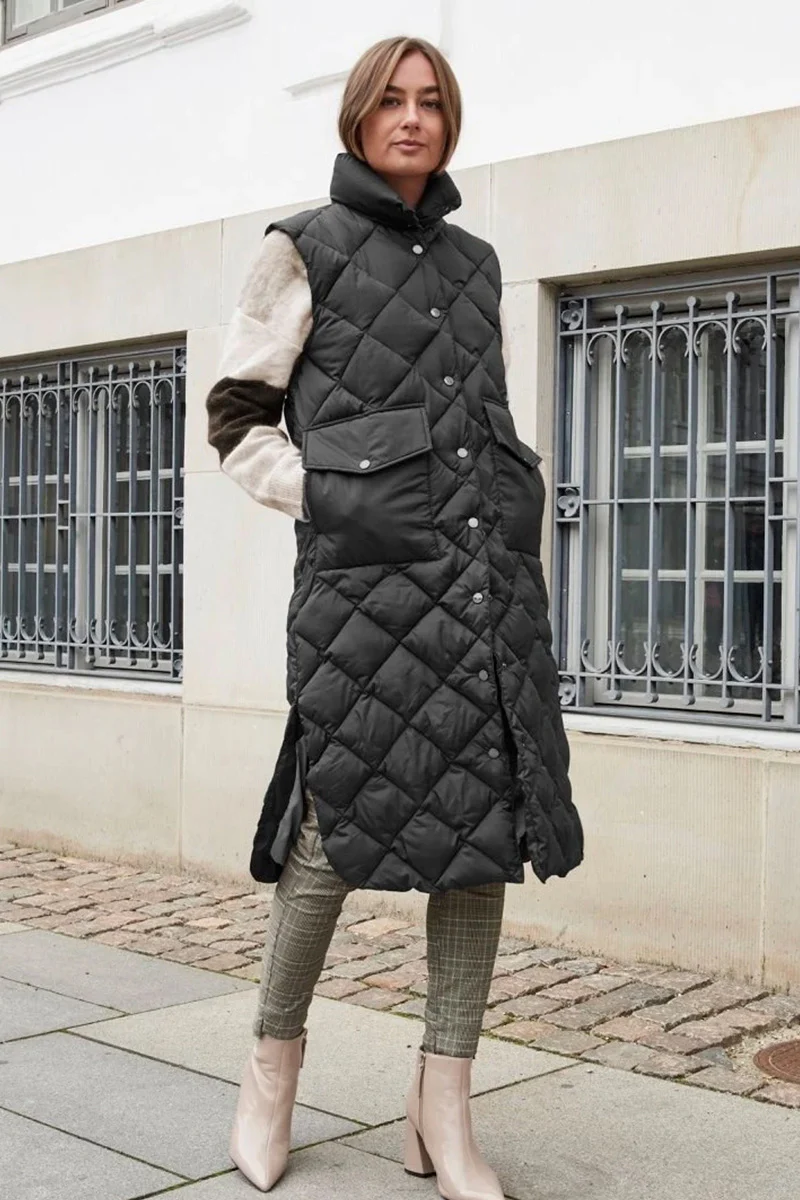 Olga Wa | Black | Vest fra Freequent - Image 4