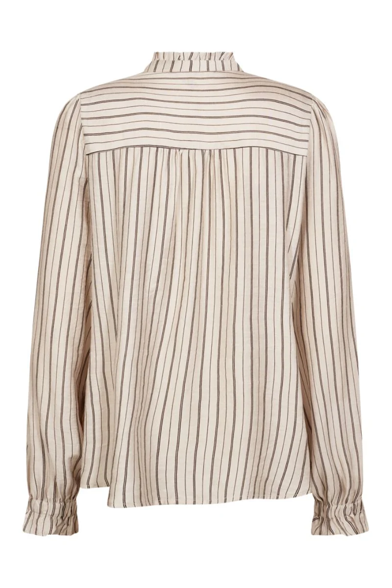 Onilla Blouse 205494 | Moonbeam W. Black | Bluse fra Freequent - Image 4