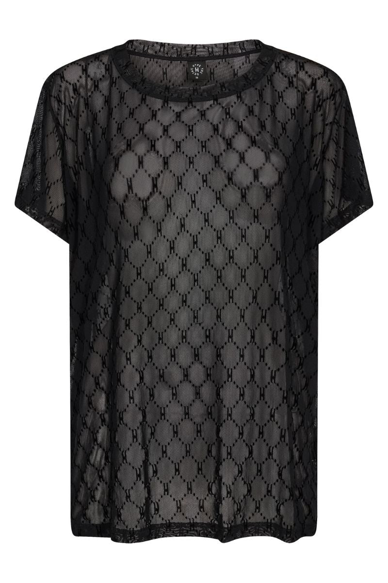 Oversize Mesh | Sort | Top fra Hype the Detail - Image 2
