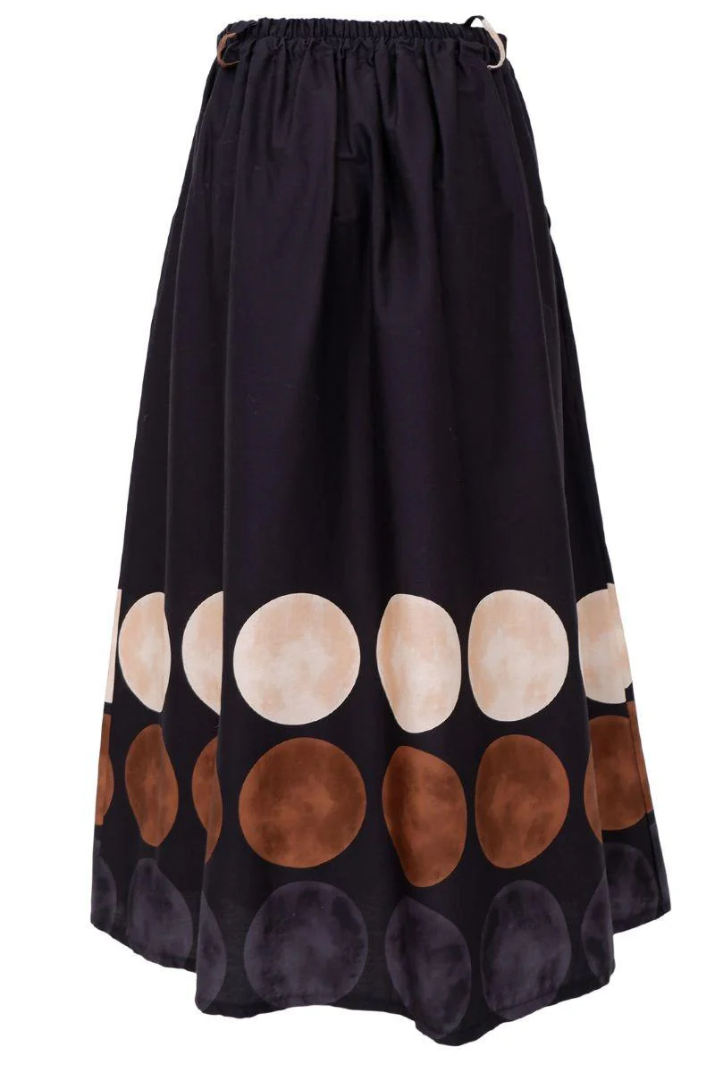 Paris Skirt | Black | Nederdel fra Black Colour - Image 2