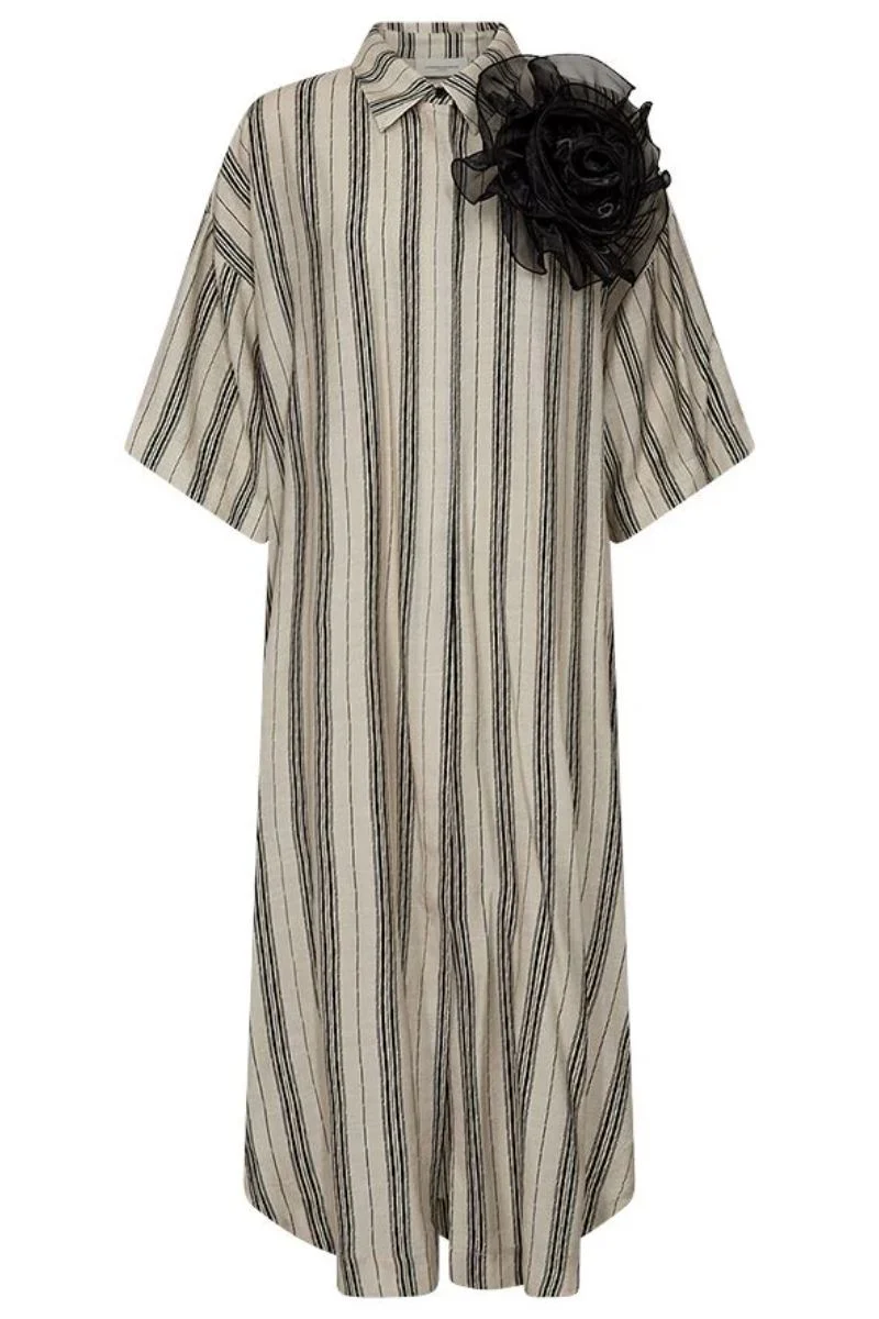 Parya Dress 204365 | Peyote w. Black | Kjole fra Copenhagen Muse - Image 2