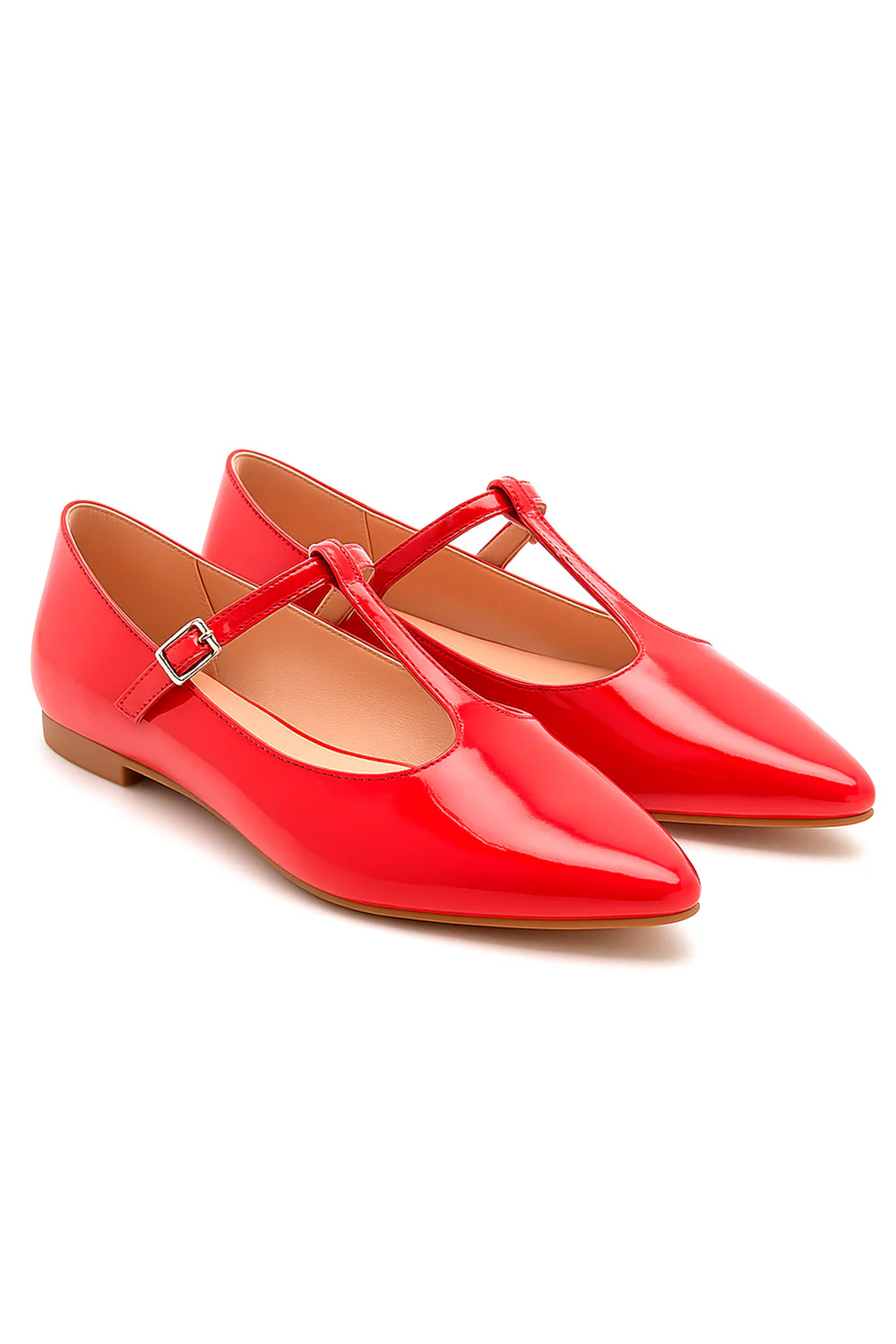 Patent Mary Janes | Rød | Ballarina fra Avery - Image 3