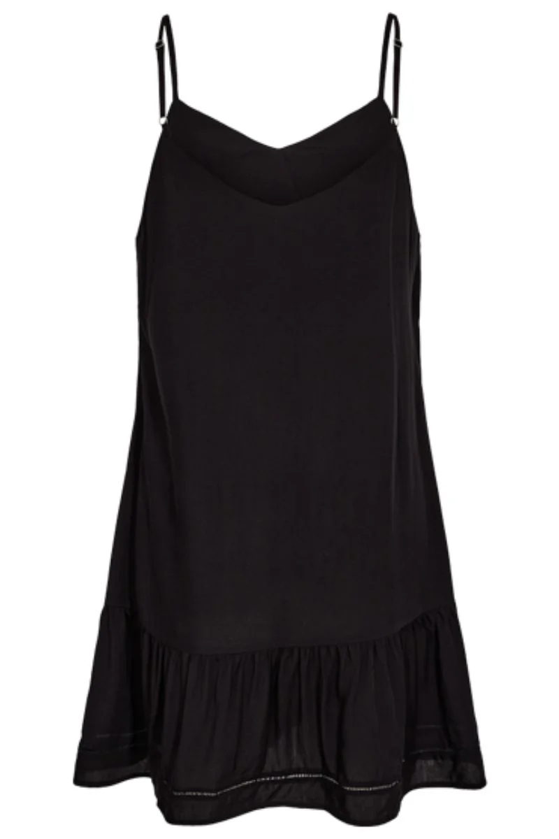 Paula Strap Dress | Black | Kjole fra Liberté - Image 3