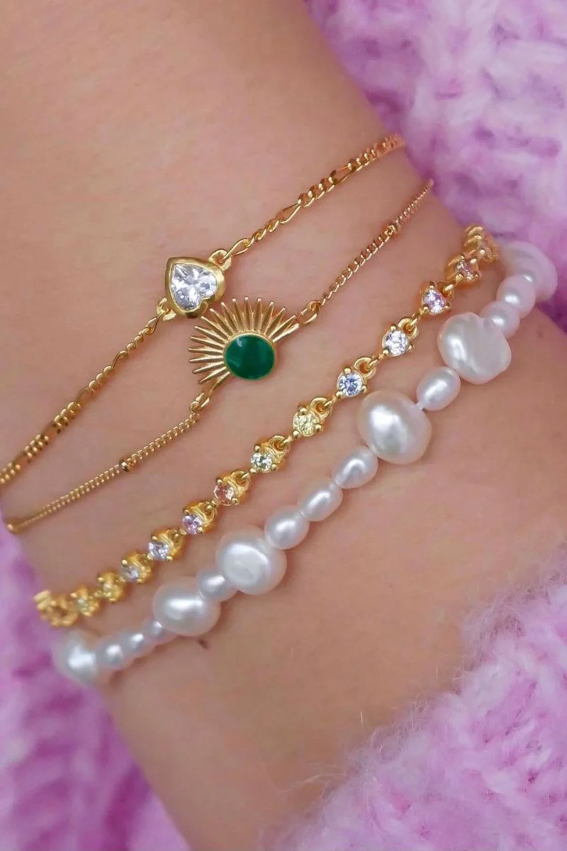 Pearlie | 925S/GP | Armbånd fra Enamel - Image 7