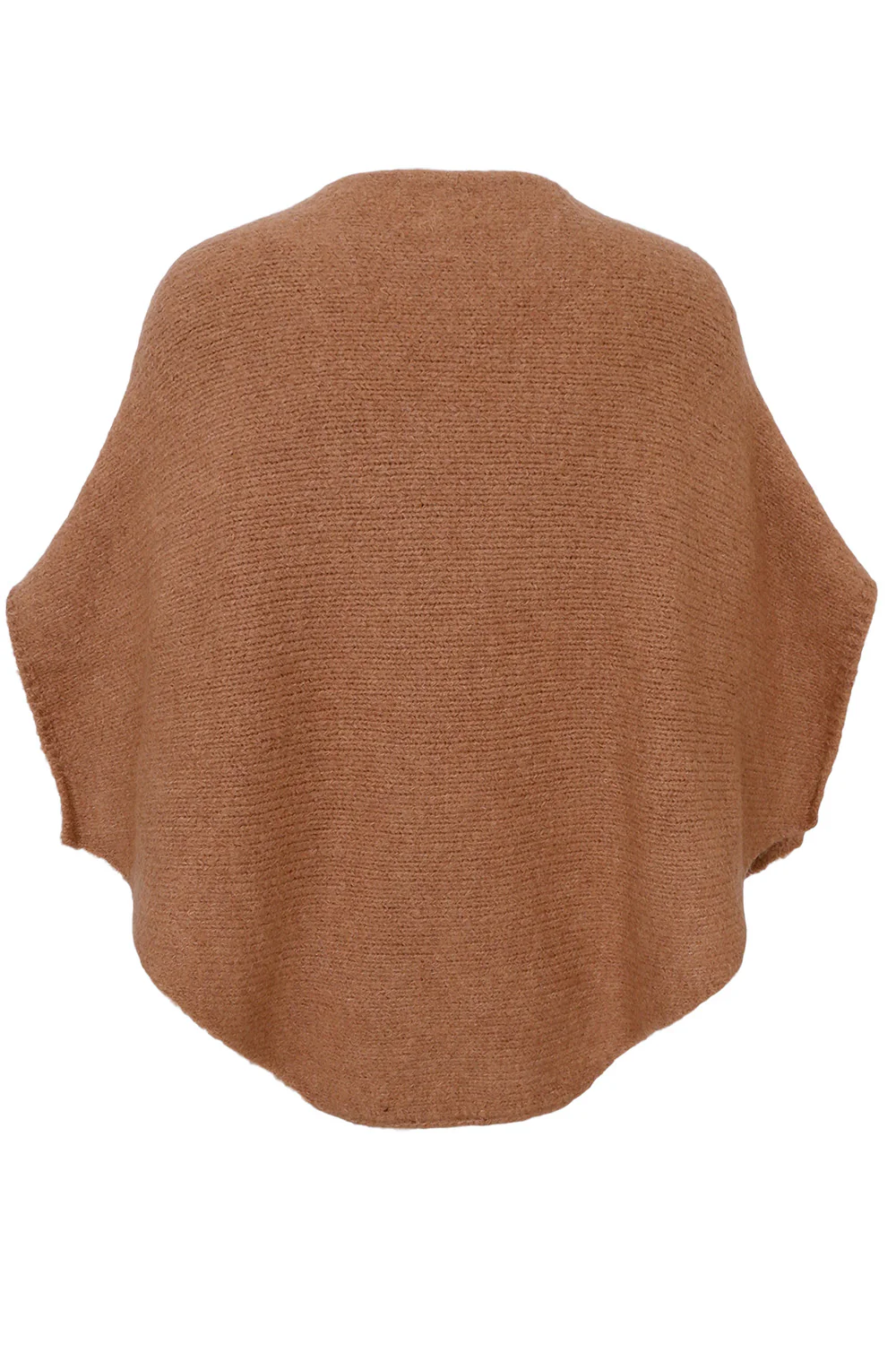 Pella Boucle Poncho | Latte | Tørklæde fra Black Colour - Image 2