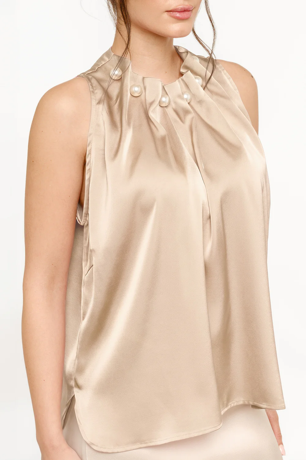 Pip Pearl Top | Champagne - Image 3