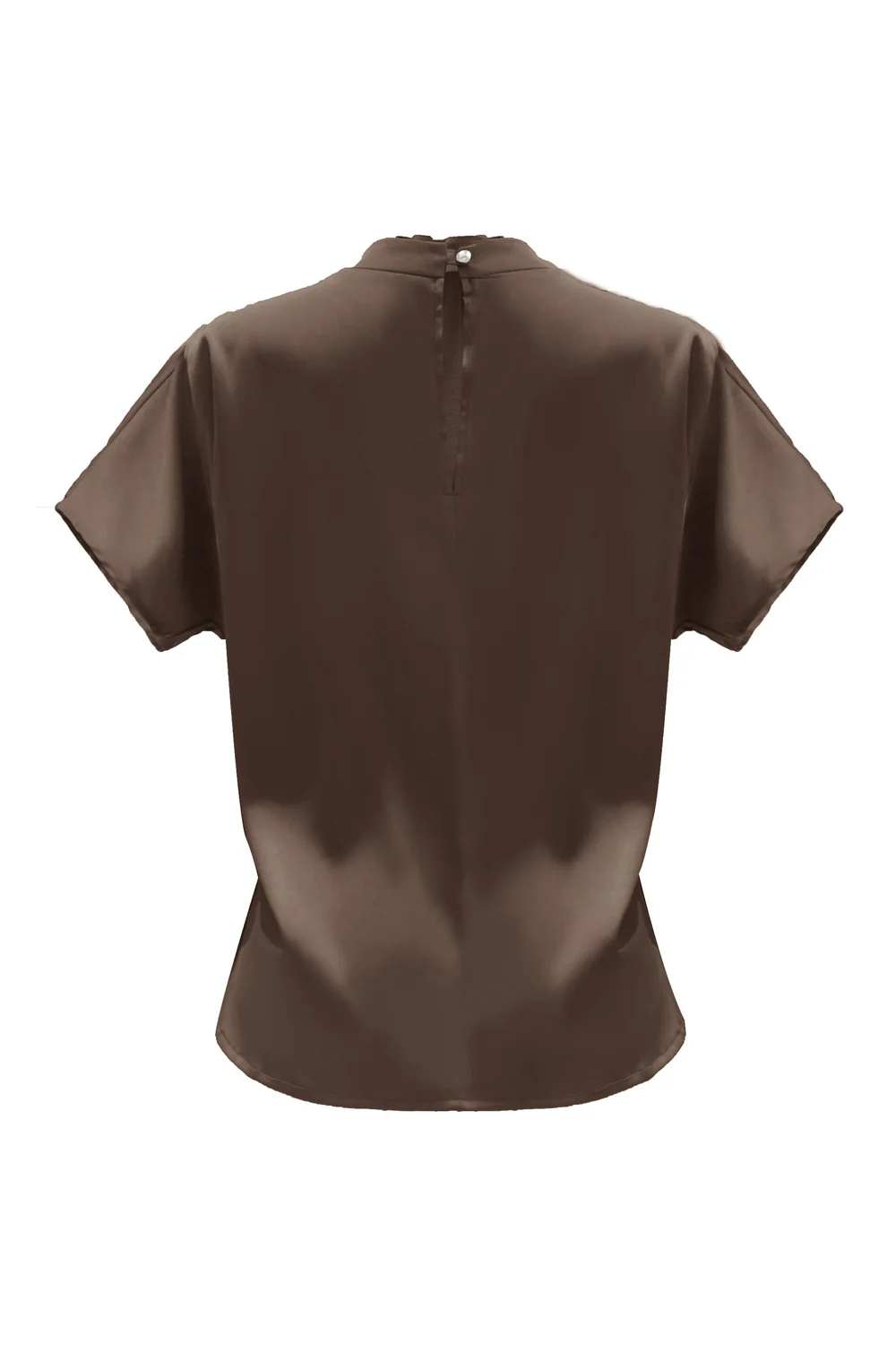 Pip Ss Pearl Blouse | Brown | Bluse fra Liberté - Image 4