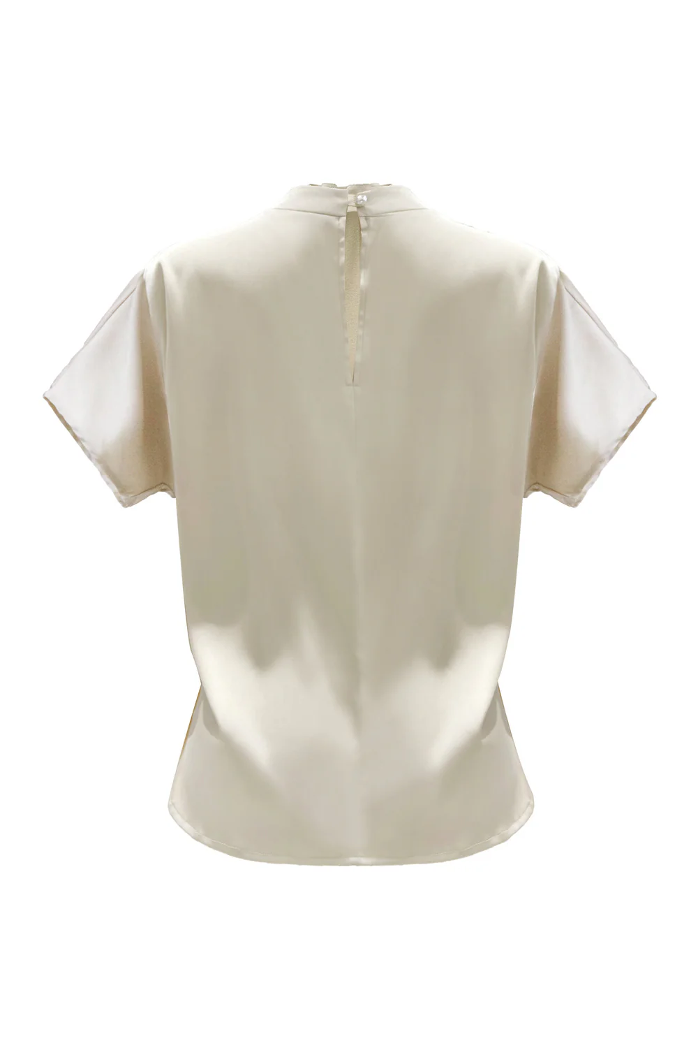Pip Ss Pearl Blouse | Champagne | Bluse fra Liberté - Image 4