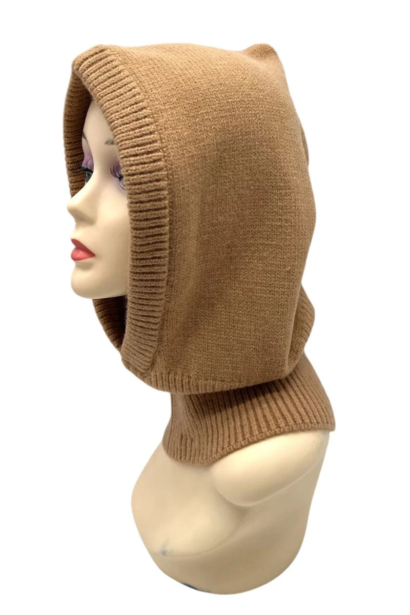 Plain Balaclava | Camel | Hue fra Avery - Image 2