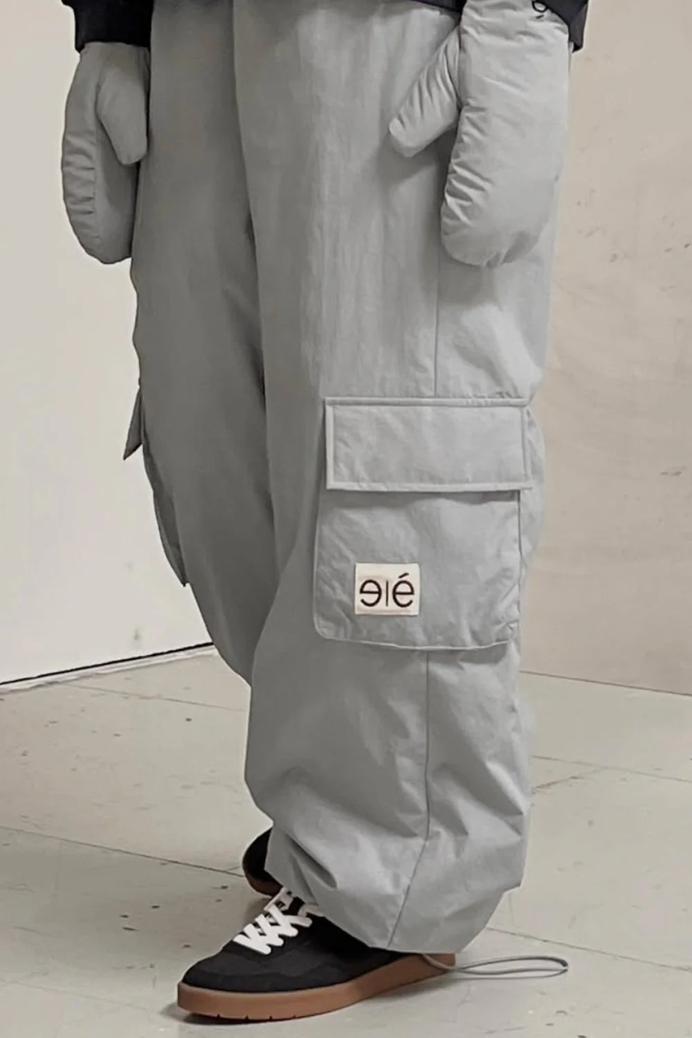 Poppy Padded Trousers | Quarry | Bukser fra Esmé studio - Image 2