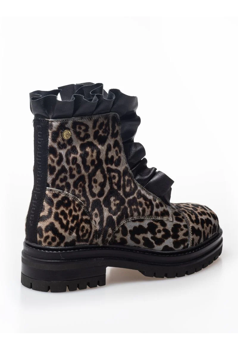 PRETTY 22 | Grey Leopard | Støvler fra Copenhagen Shoes - Image 5