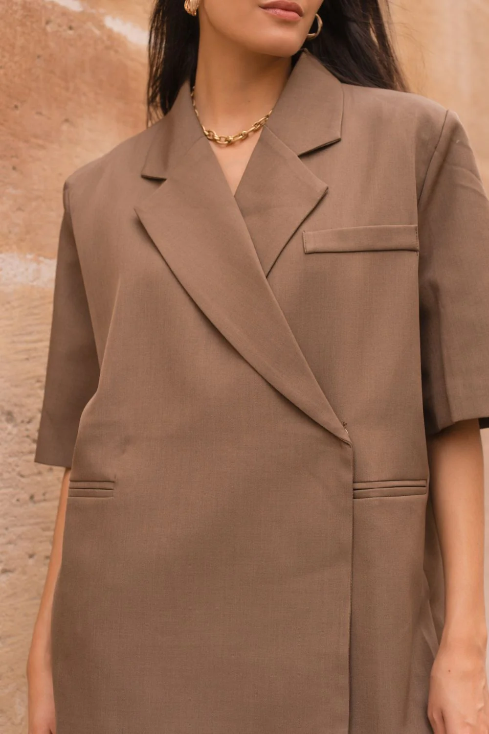 Pretty SS Blazer | Brown - Image 6