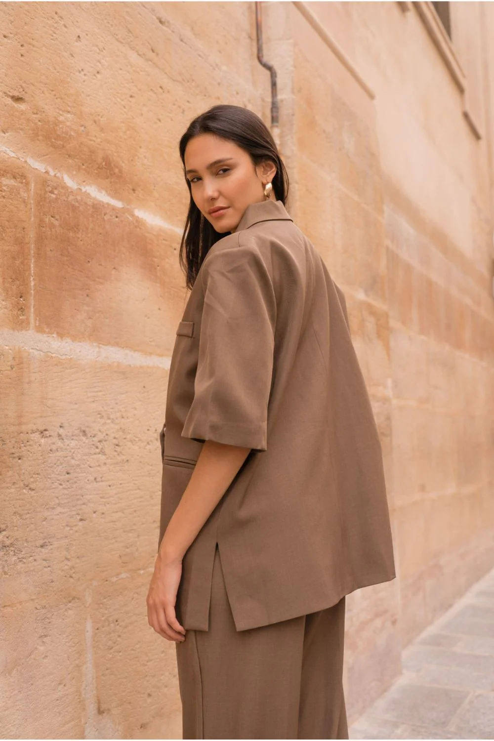 Pretty SS Blazer | Brown - Image 7