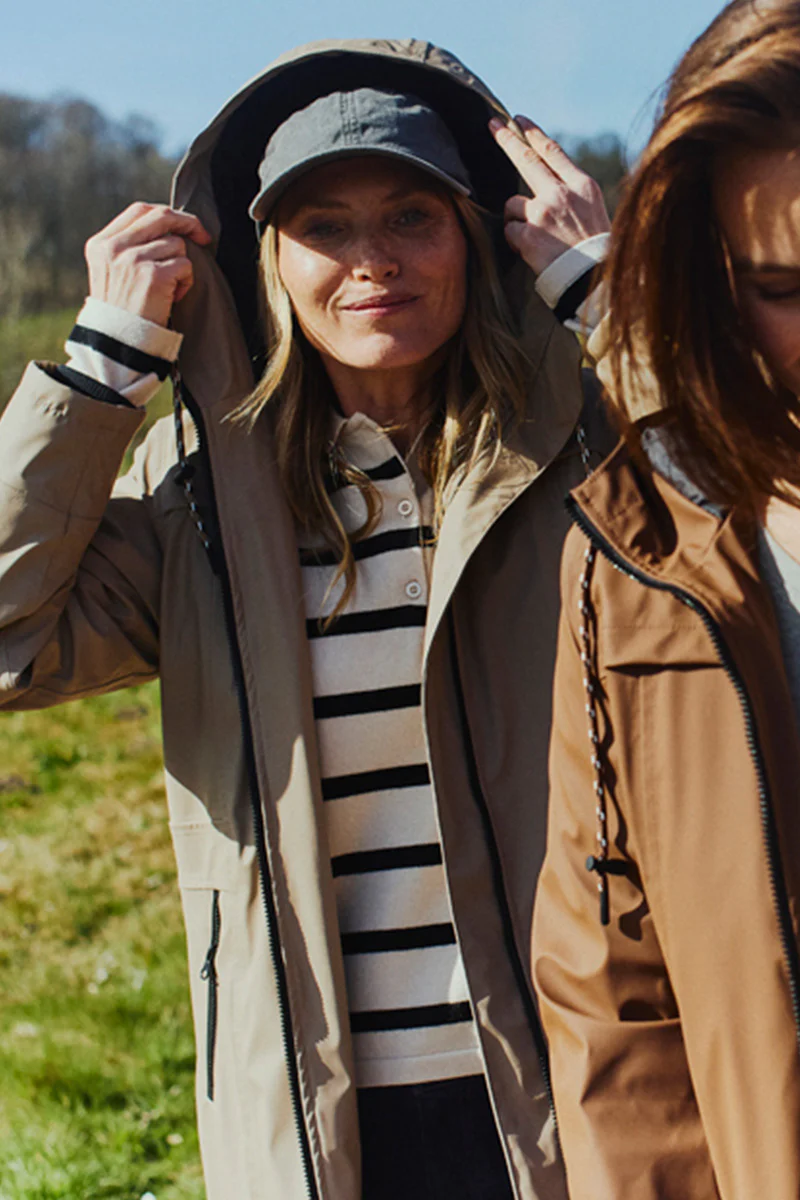 Rain Jacket | Desert Taupe | Regnfrakke fra Freequent - Image 6