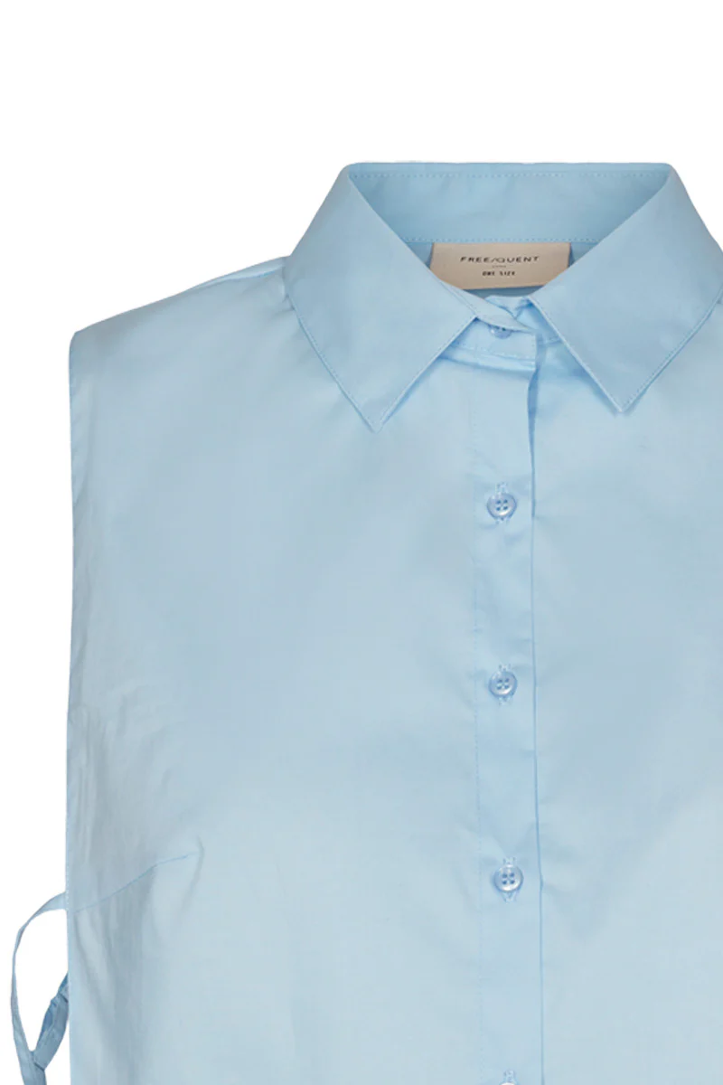 Reese Collar | Chambray Blue  | Skjortekrave fra Freequent - Image 2