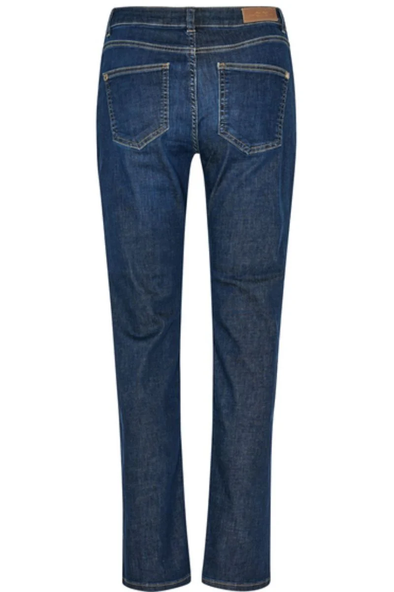 Regina Cover Jeans 32" | Blue Denim | Jeans fra Mos Mosh - Image 2