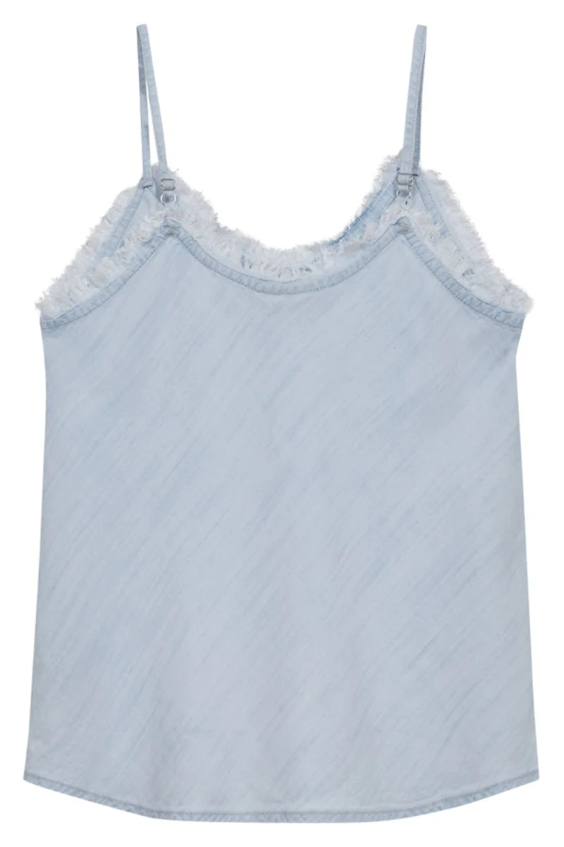 Renna Top 206118 | Light Blue Denim | Top fra Freequent - Image 4