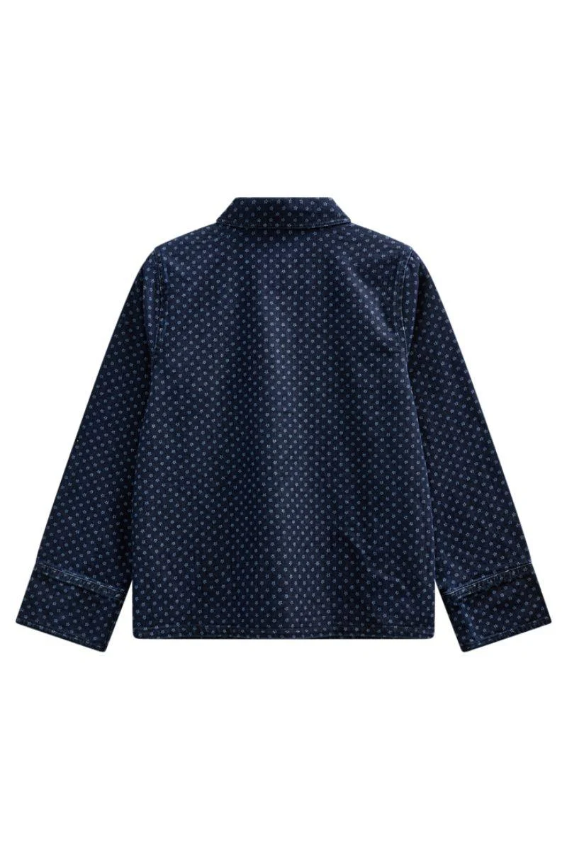 Rinna Shirt 207630 | Dark Blue Denim | Skjorte fra Freequent - Image 4
