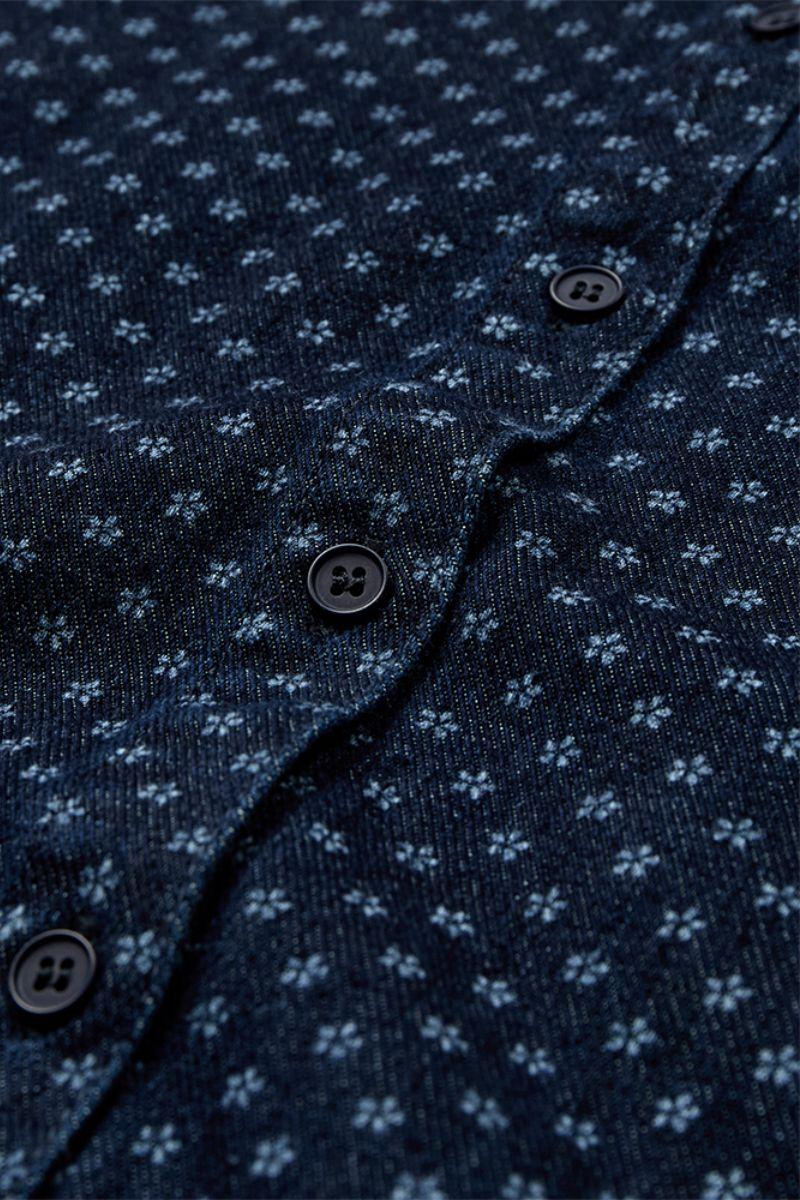 Rinna Shirt 207630 | Dark Blue Denim | Skjorte fra Freequent - Image 6