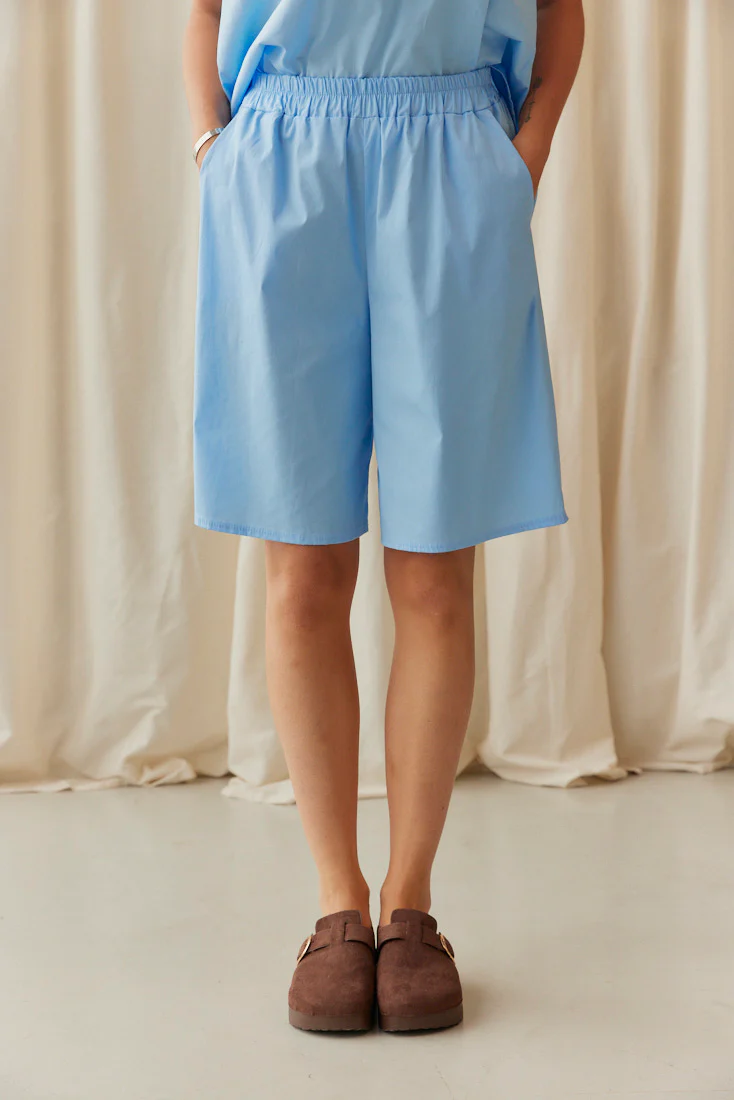 Rosalba Bermuda Shorts | Sky Blue - Image 4
