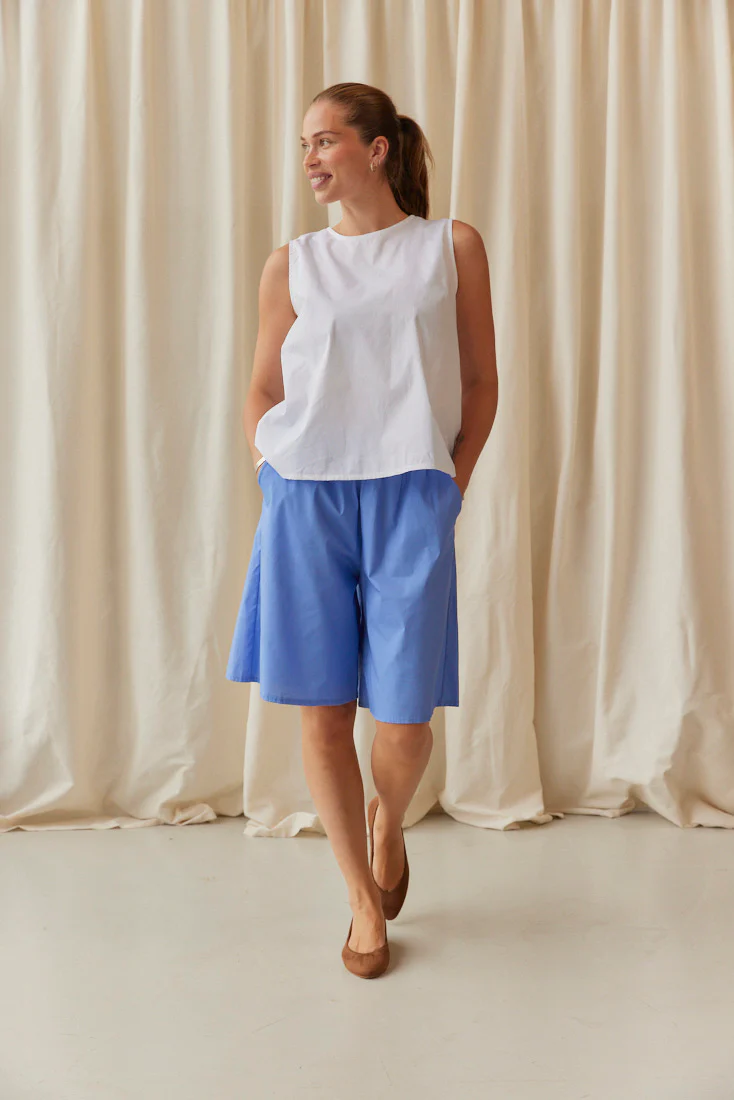Rosalba Flared Top | White - Image 2