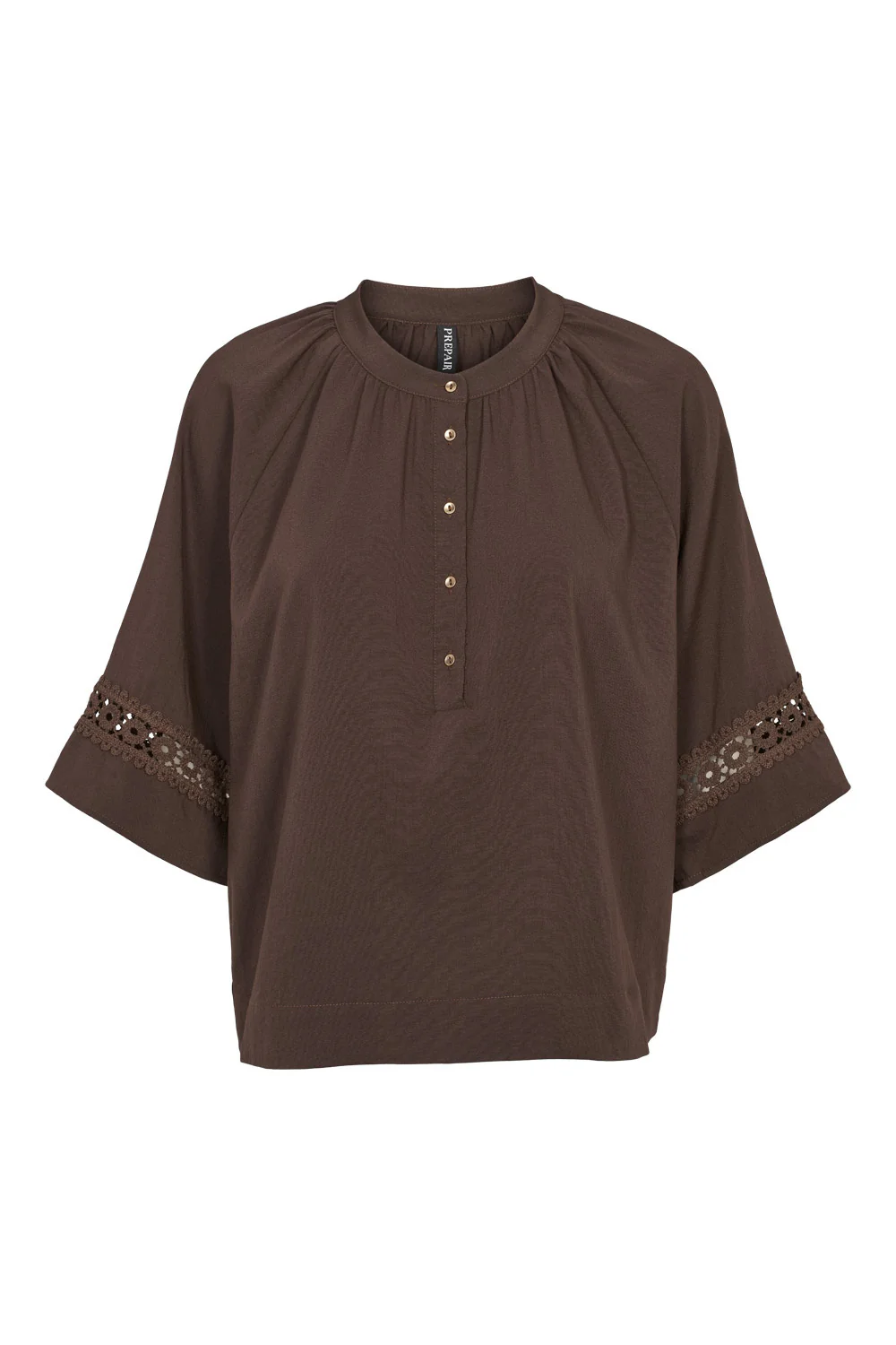 Rosaline Blouse | Brown - Image 3