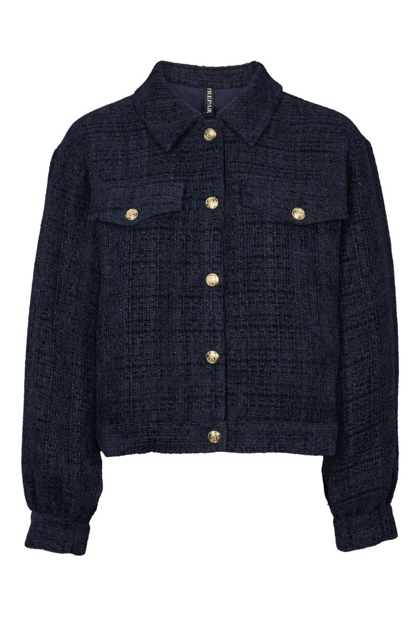 Rosanna Jacket 2885 | Blue | Jakke fra Prepair - Image 2