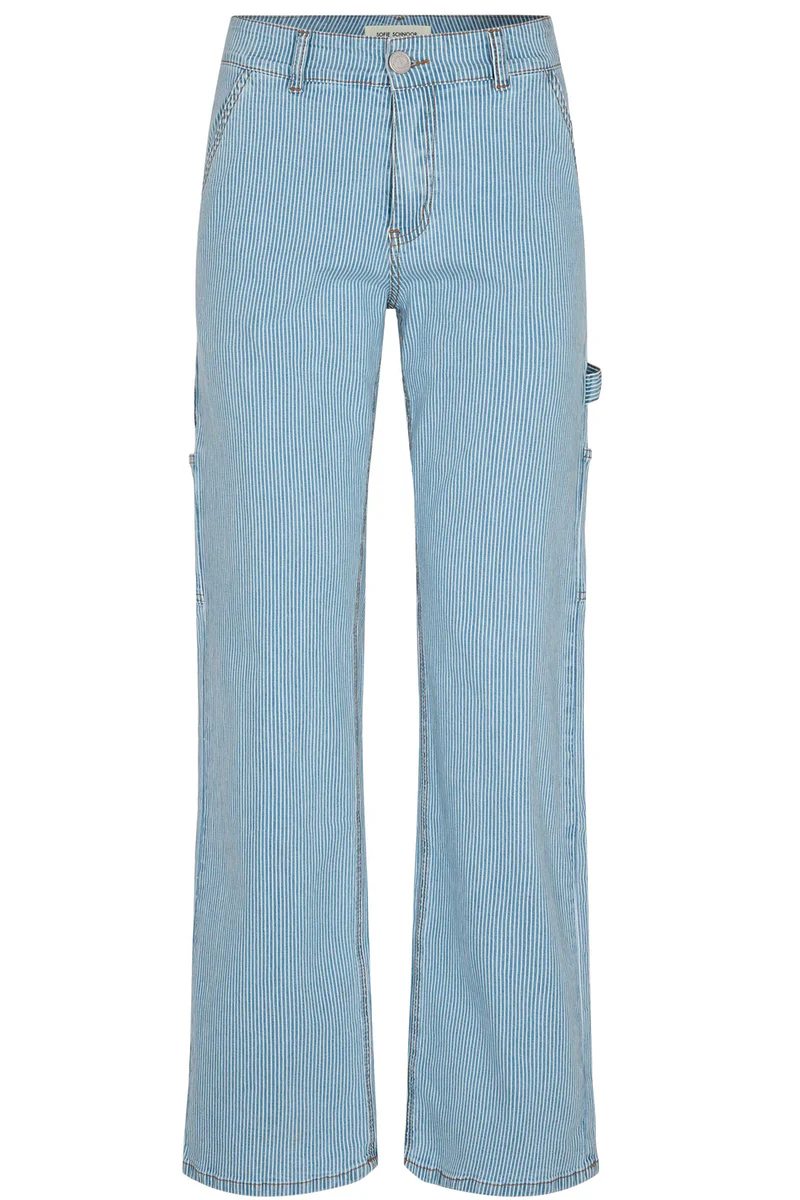 S232245 | Light Blue striped | Bukser fra Sofie Schnoor - Image 2