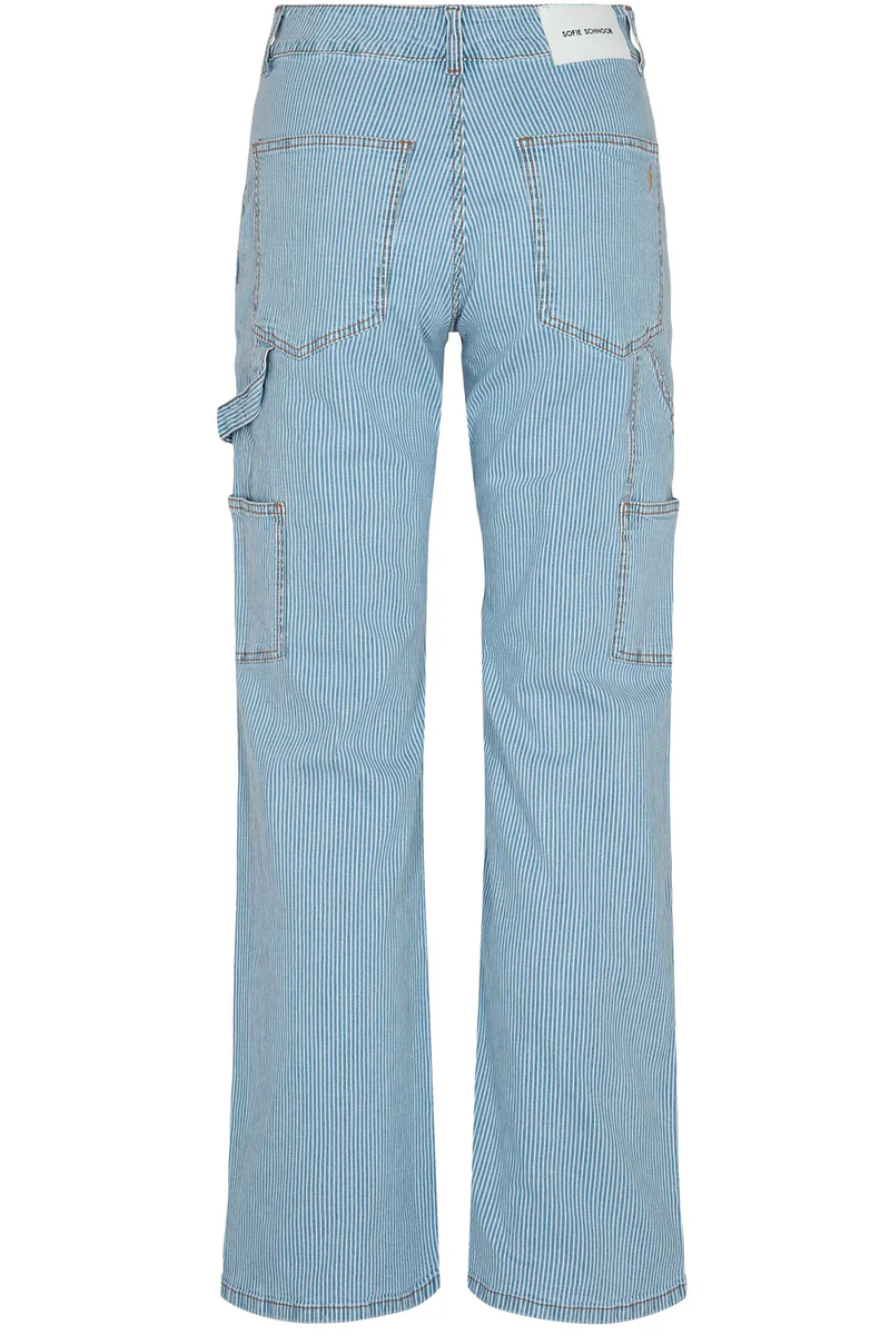 S232245 | Light Blue striped | Bukser fra Sofie Schnoor - Image 3