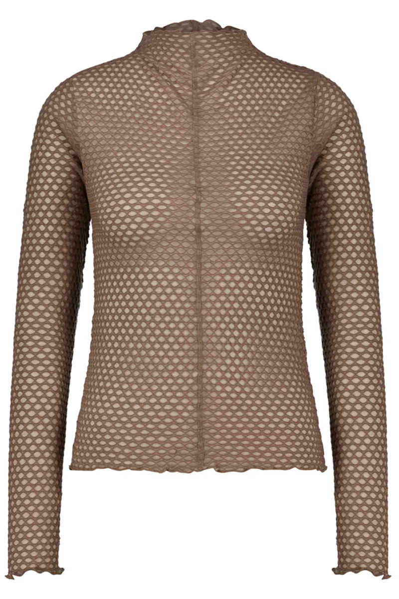 S241115 | Dark camel | Bluse fra Sofie Schnoor