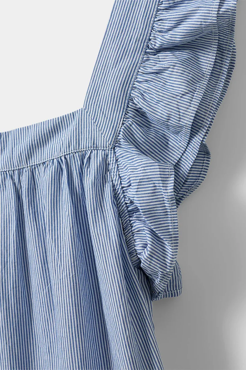 S241255 | Light Blue striped | Kjole fra Sofie Schnoor - Image 5