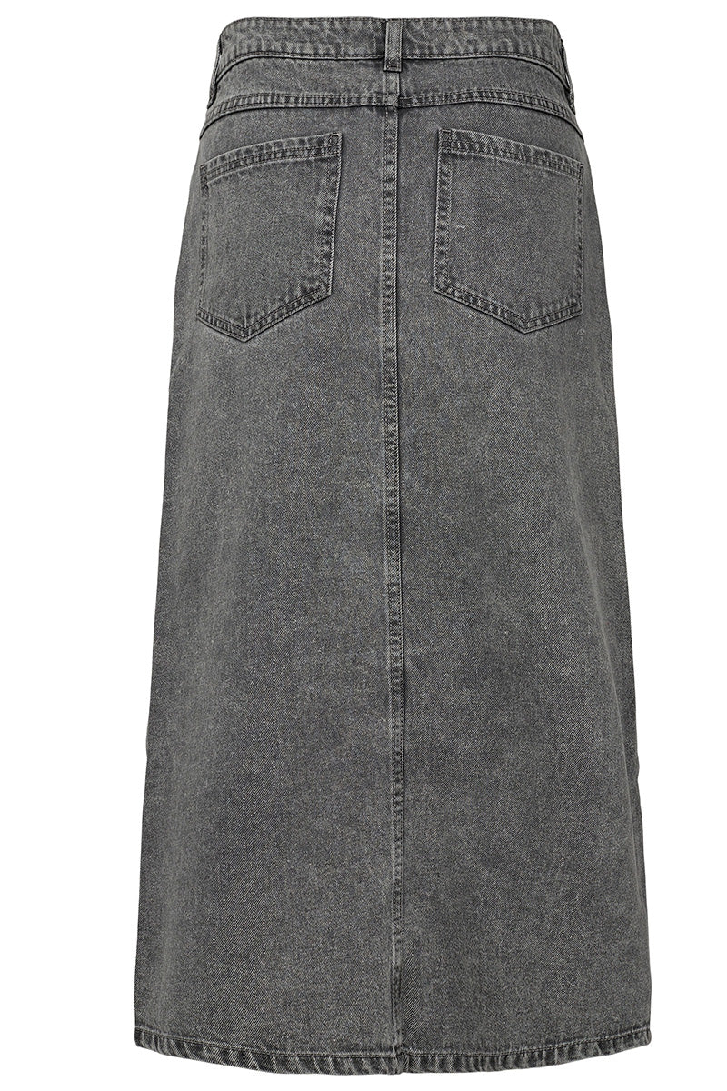 S241315 | Grey Denim | Nederdel fra Sofie Schnoor - Image 4
