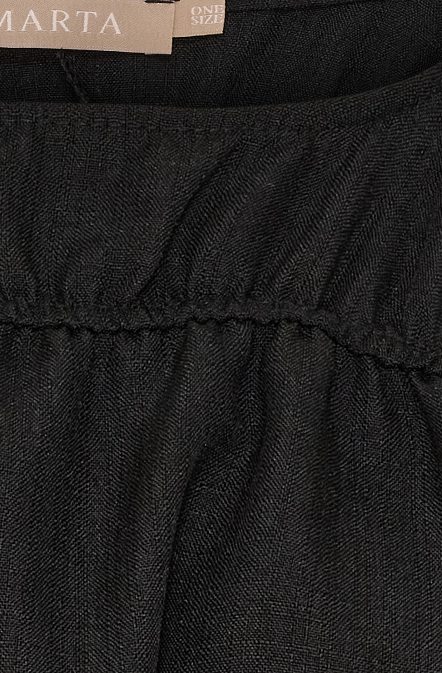 Saffron Blouse | Nero | Bluse fra Marta du Chateau - Image 2